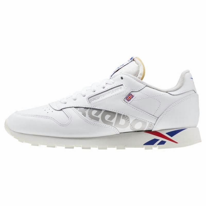 Tenisi Reebok Classic Leather Mu Barbati Albi Romania JB6643FJ
